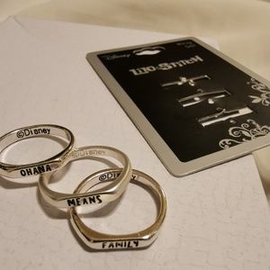 Disney Lilo and Stitch Ring set